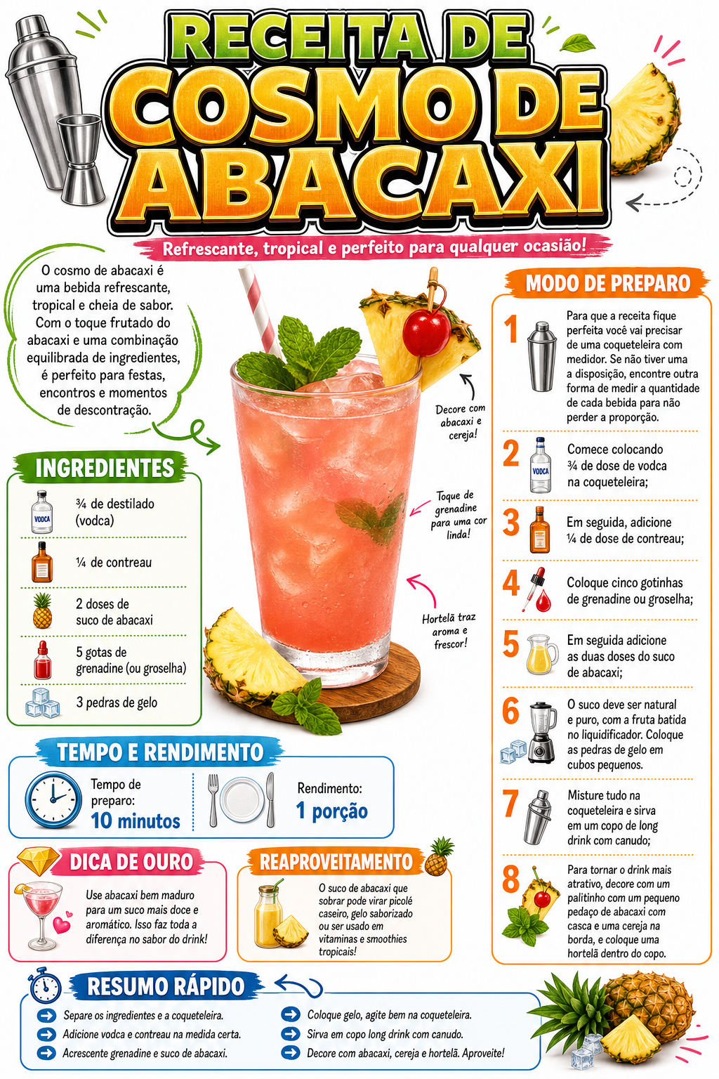 Cosmo de Abacaxi