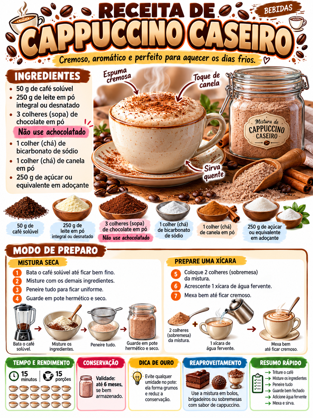 Cappuccino Caseiro