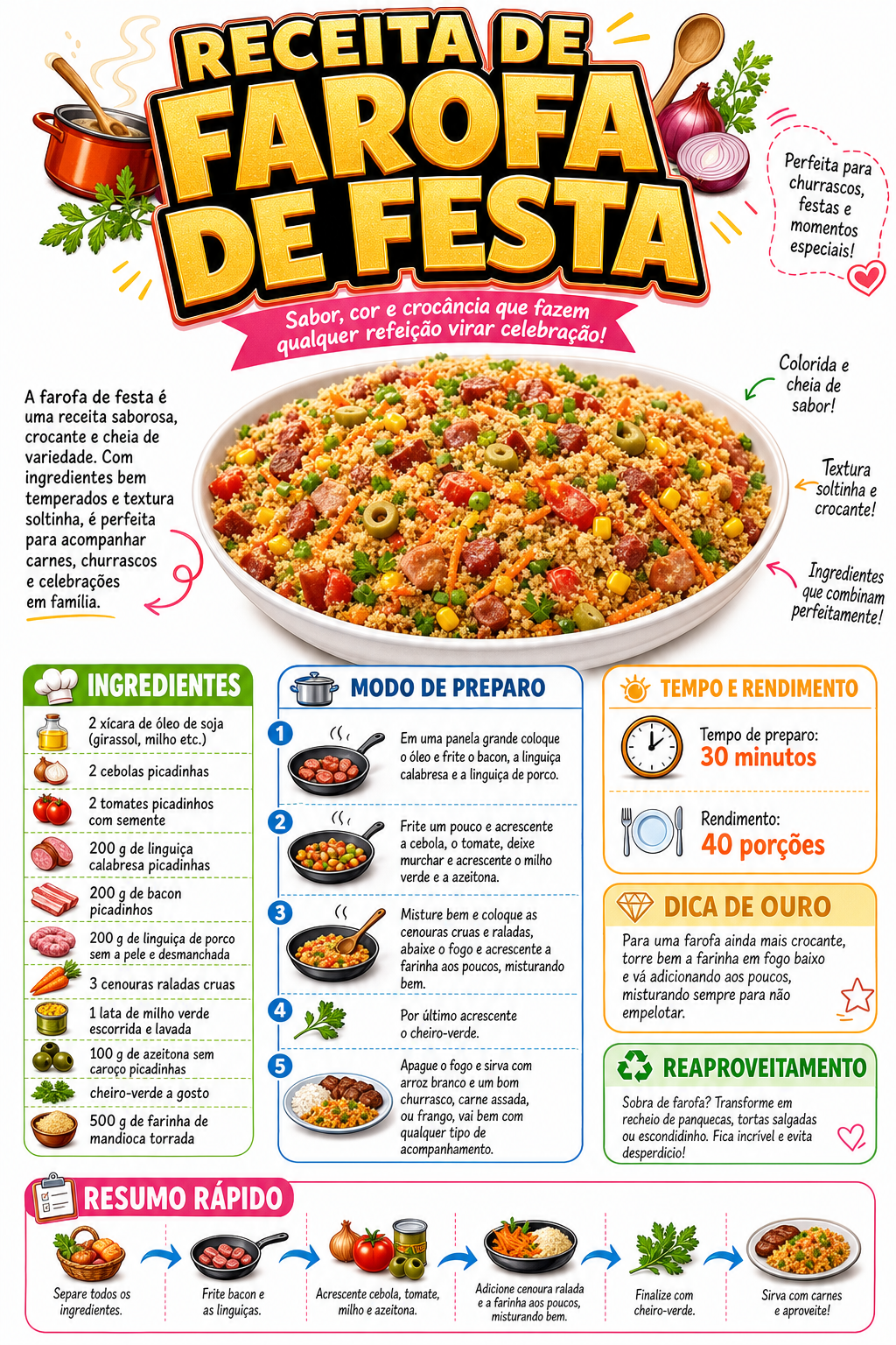 Farofa de Festa